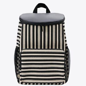 The Backpack Cooler in Black Stripe - BEIS. Like new